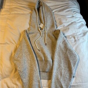 Gray Hooded Sweatshirt
